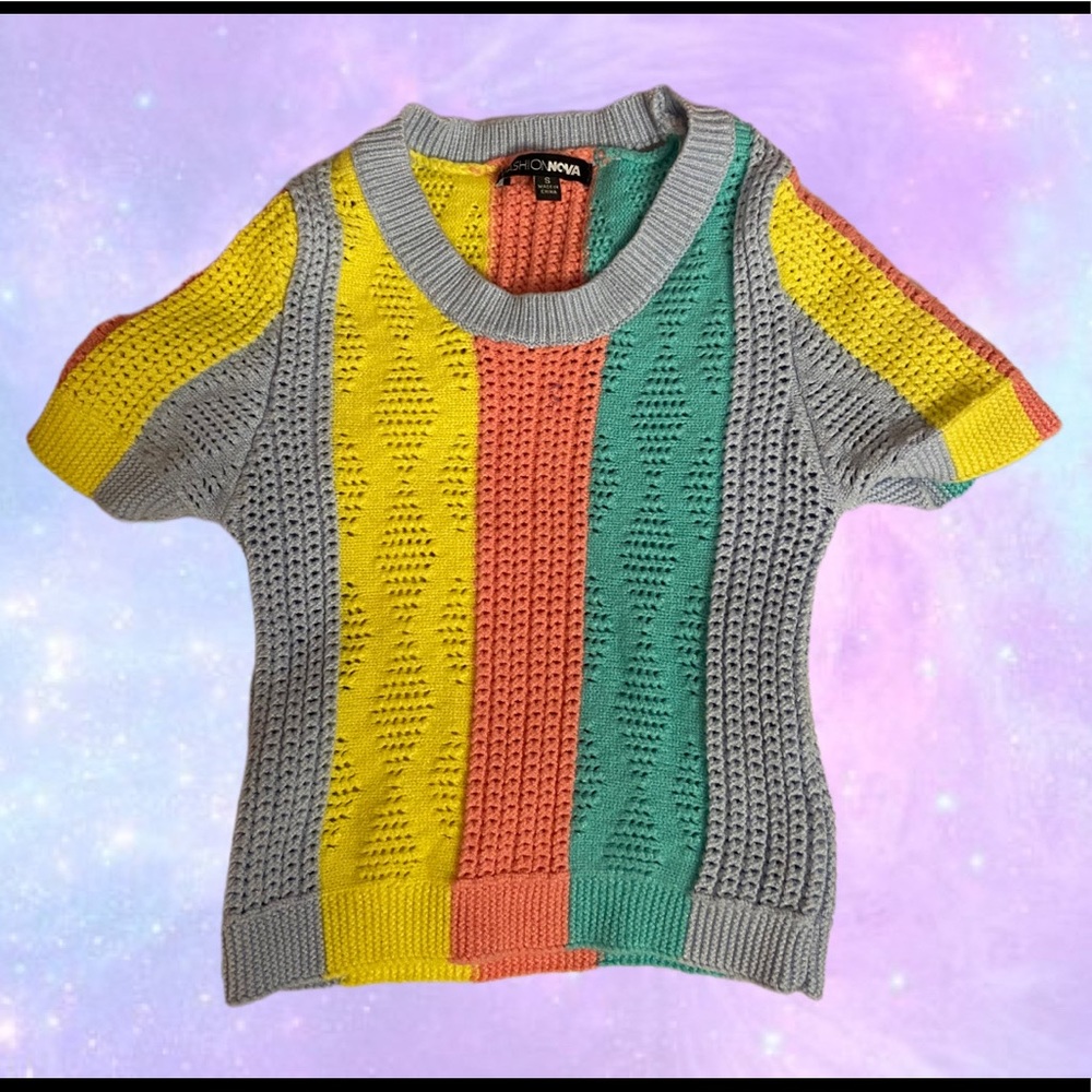 super cute gothic pastel baby crop tee
